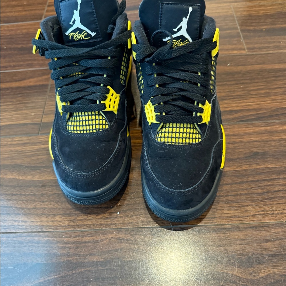 Jordan Sneakers in Black and Yellow